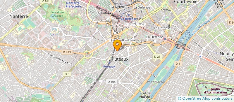 localisation de l'entreprise SHERPIA  PUTEAUX