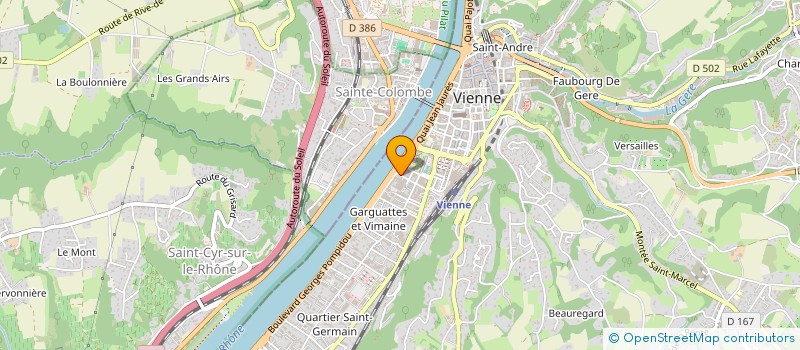 localisation de l'entreprise SHERWOOD  VIENNE