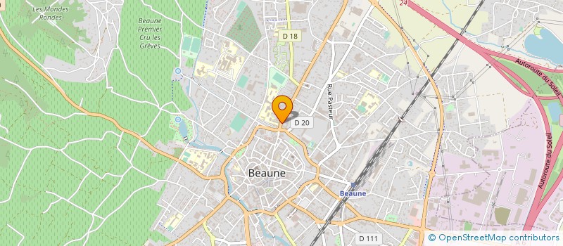 localisation de l'entreprise SHERWOOD PARTICIPATIONS à BEAUNE