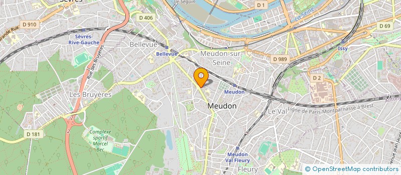 localisation de l'entreprise SHERWOOD TRANSACTIONS IMMOBILIERES à MEUDON