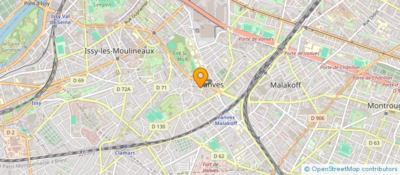 localisation de l'entreprise SHESMET à VANVES