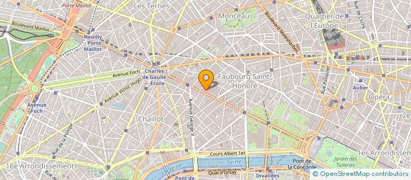 localisation de l'entreprise SHETTERS-VISION  PARIS