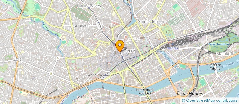localisation de l'entreprise SHEYLIA à NANTES