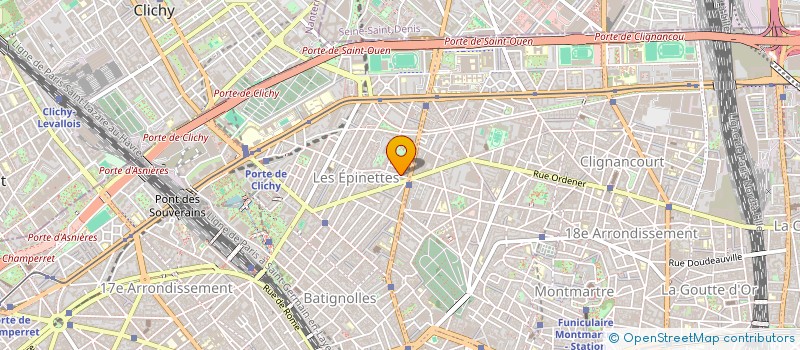 localisation de l'entreprise SHF  PARIS