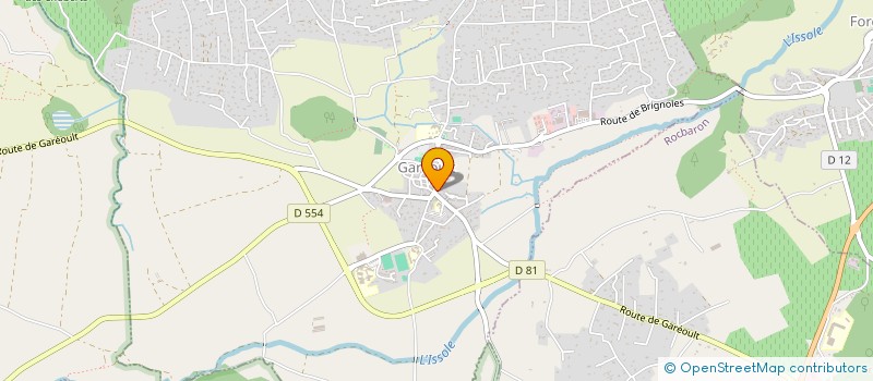 localisation de l'entreprise SHF  GAREOULT