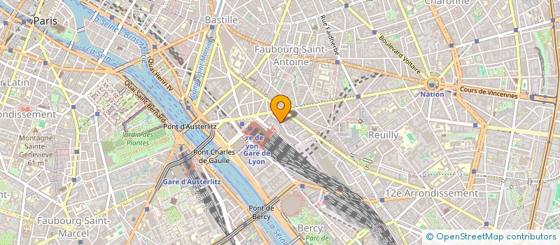 localisation de l'entreprise SHFA12  PARIS