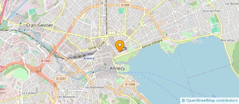 localisation de l'entreprise SHG.CORP à ANNECY