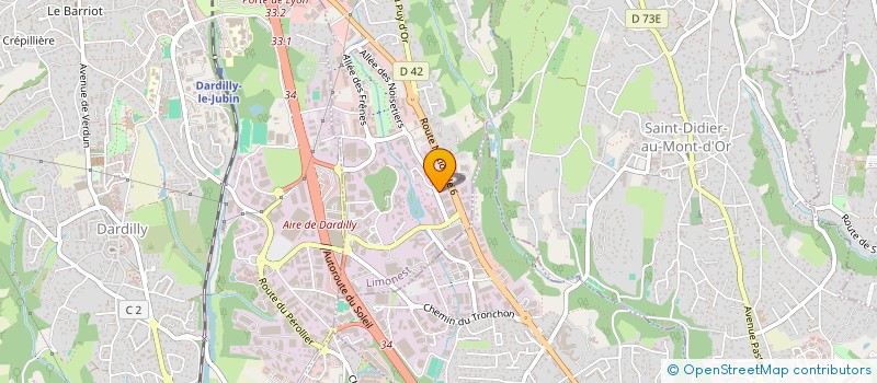 localisation de l'entreprise SHG EUROPE  LIMONEST