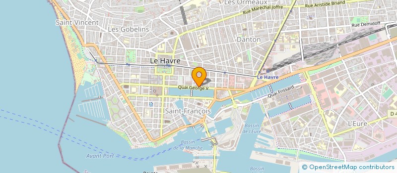 localisation de l'entreprise SHGT à LE HAVRE