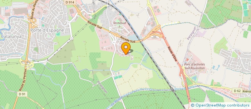 localisation de l'entreprise SHI CHANG EUROPE  PERPIGNAN