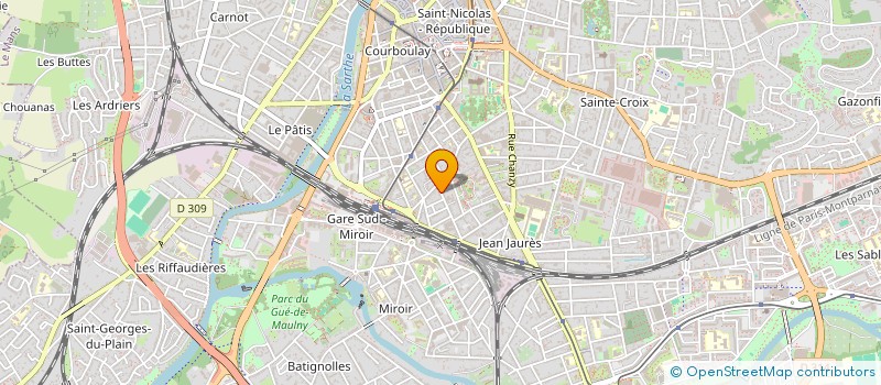 localisation de l'entreprise SHI FU MI ORG  LE MANS