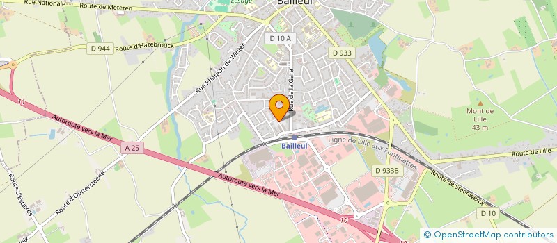 localisation de l'entreprise SHIATSU ET COMPAGNIE à BAILLEUL