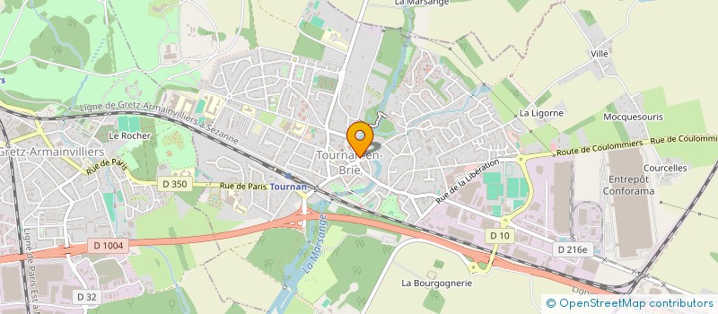 localisation de l'entreprise SHIATSU ET ENERGETIQUES ASSOCIEES  TOURNAN-EN-BRIE