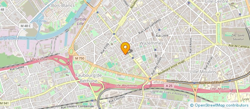 localisation de l'entreprise SHIATSU NORD à LILLE