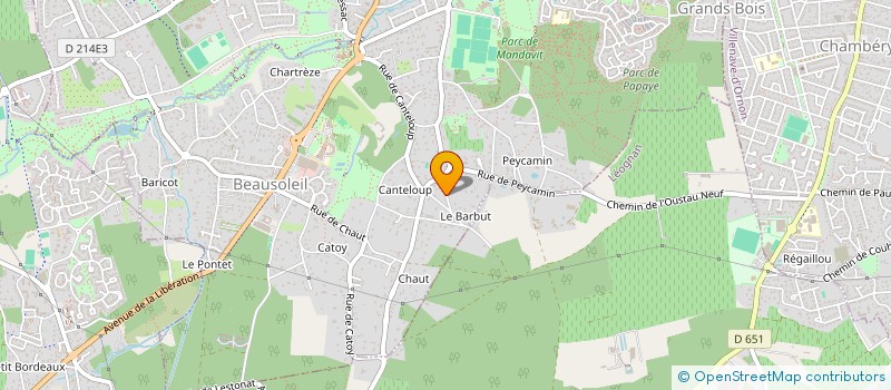 localisation de l'entreprise SHIATSU TRADITIONNEL A GRADIGNAN  GRADIGNAN