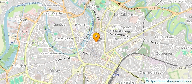 localisation de l'entreprise SHIBIWOL  NIORT