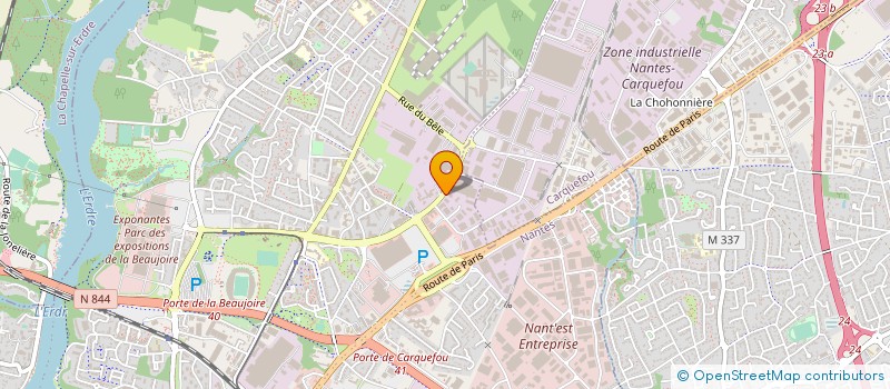 localisation de l'entreprise SHIDO-HA à NANTES