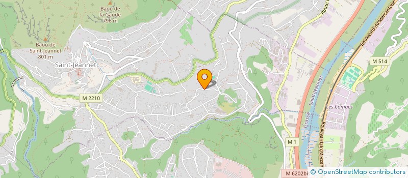 localisation de l'entreprise SHIELD SAS  SAINT-JEANNET