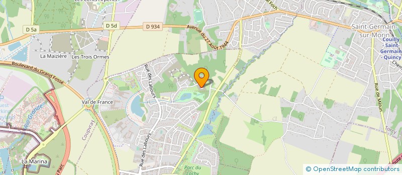 localisation de l'entreprise SHIFT AND GAUSS CONSULTING  MAGNY-LE-HONGRE