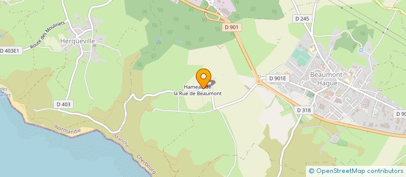 localisation de l'entreprise SHIFT BIKES  LA HAGUE