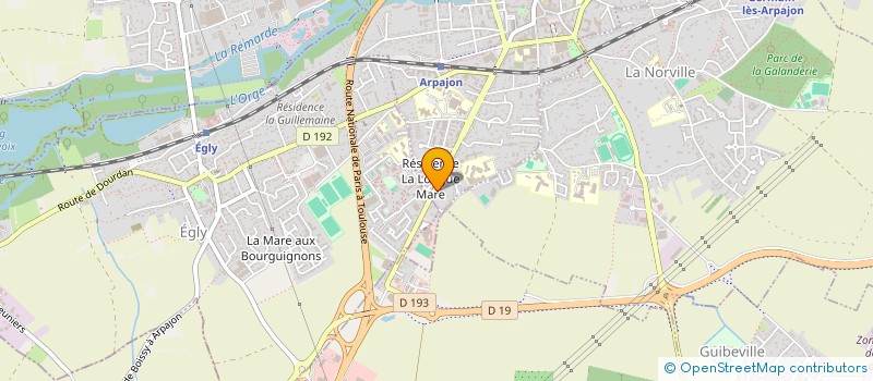 localisation de l'entreprise SHIFT IT à ARPAJON