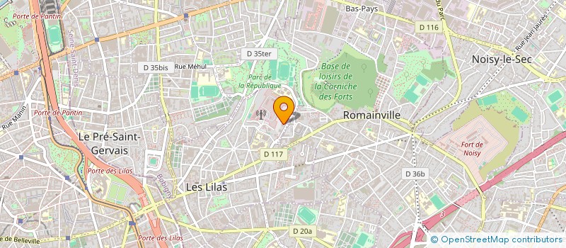 localisation de l'entreprise SHIFT MUSIC à LES LILAS
