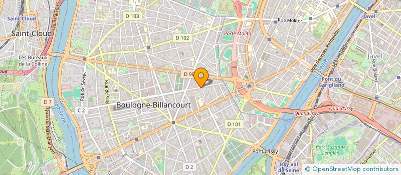 localisation de l'entreprise SHIKI à BOULOGNE-BILLANCOURT