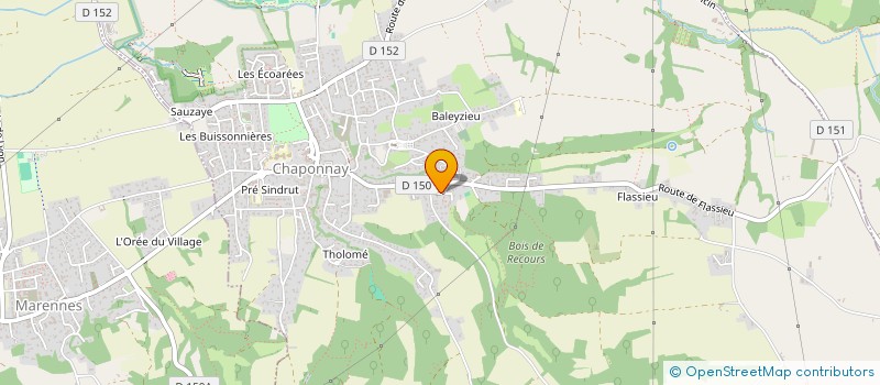 localisation de l'entreprise SHIKU HOME  CHAPONNAY