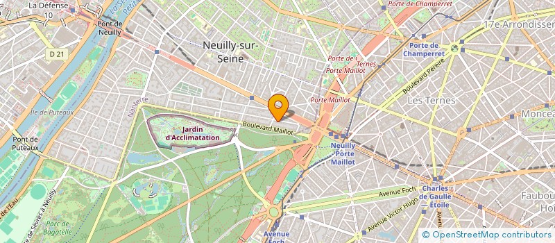 localisation de l'entreprise SHILAT à NEUILLY-SUR-SEINE
