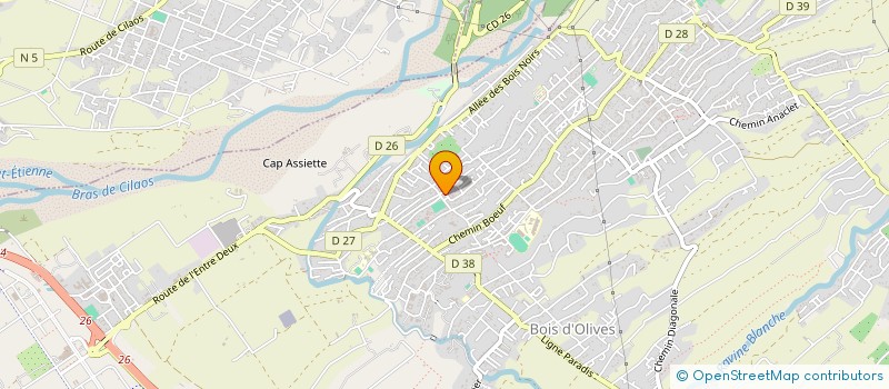 localisation de l'entreprise SHILL-AUTO-LOC à SAINT-PIERRE