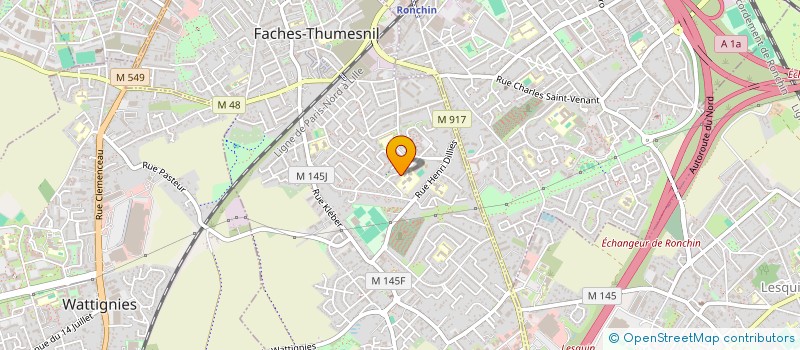 localisation de l'entreprise SHILO à FACHES-THUMESNIL