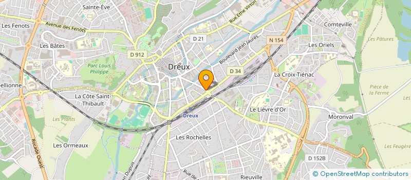localisation de l'entreprise SHILO TRANSIT à DREUX