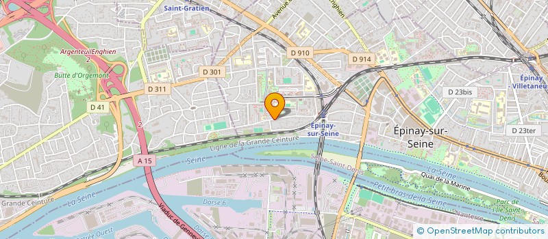 localisation de l'entreprise SHIM IMMO à EPINAY-SUR-SEINE