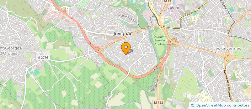 localisation de l'entreprise SHIMMO  JUVIGNAC