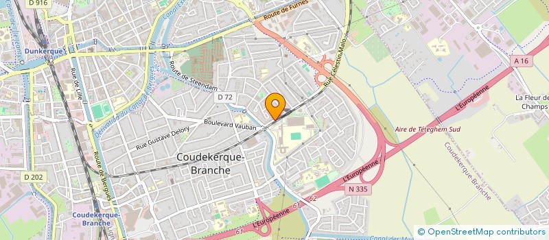 localisation de l'entreprise SHIMMY SHAKER  COUDEKERQUE-BRANCHE