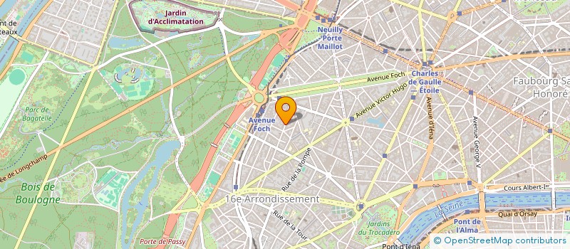 localisation de l'entreprise SHIMON INVEST 26  PARIS