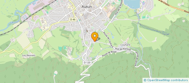 localisation de l'entreprise SHIMRY à AUTUN