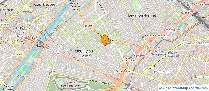 localisation de l'entreprise SHIN CHO JI à NEUILLY-SUR-SEINE
