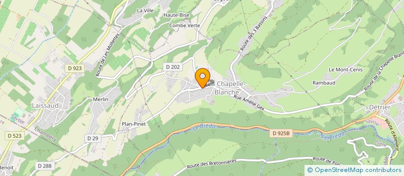 localisation de l'entreprise SHIN-GI-TAI KEMPO FRANCE  LA CHAPELLE-BLANCHE