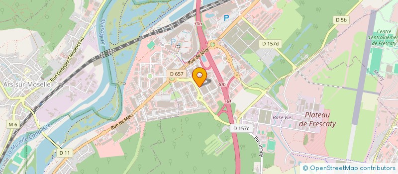 localisation de l'entreprise SHINE à AUGNY