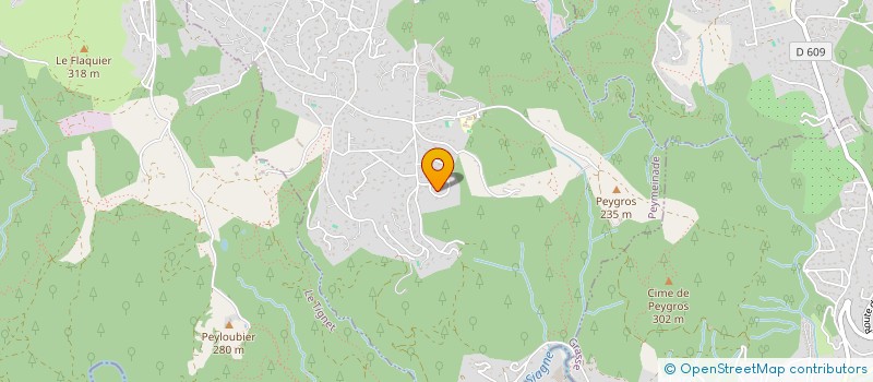 localisation de l'entreprise SHINE  PEYMEINADE