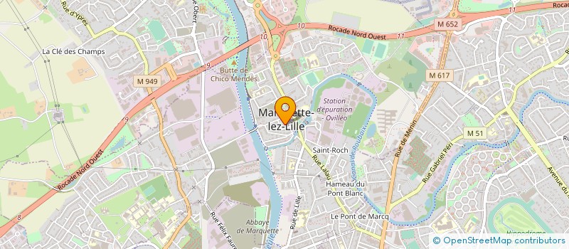 localisation de l'entreprise SHINE CAR à MARQUETTE-LEZ-LILLE