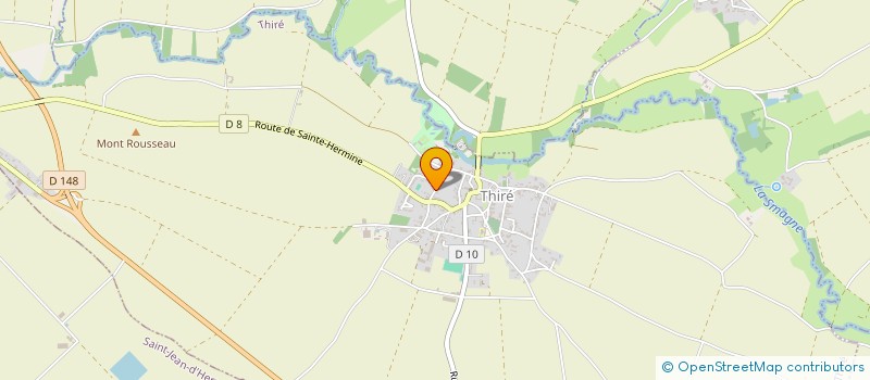 localisation de l'entreprise SHINE CONSULT  THIRE