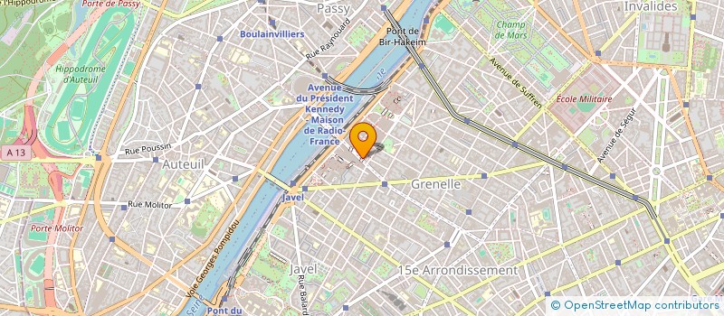 localisation de l'entreprise SHINE FICTION  PARIS