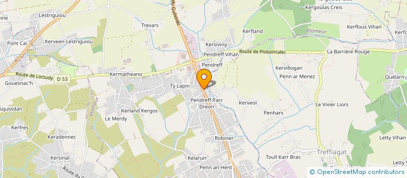 localisation de l'entreprise SHINE FOR THE CAUSE  PLOMEUR