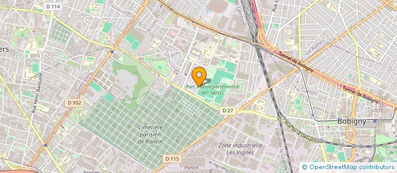 localisation de l'entreprise SHINE FUTURE  BOBIGNY