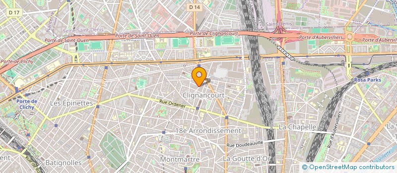 localisation de l'entreprise SHINE PRODUCTION  PARIS