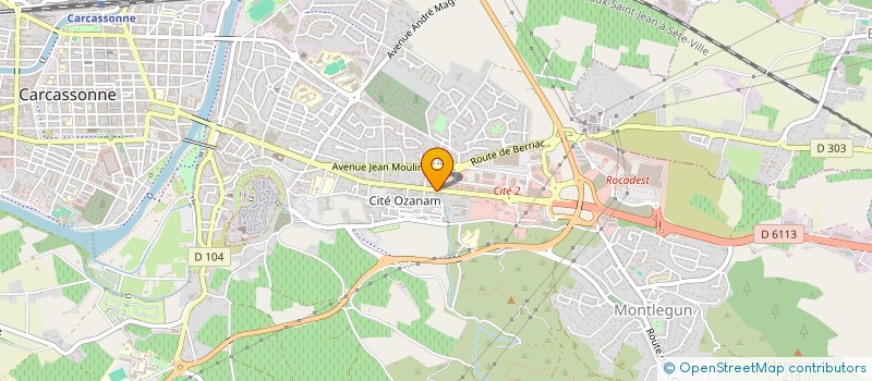 localisation de l'entreprise SHINE UP CARCASSONNE  CARCASSONNE