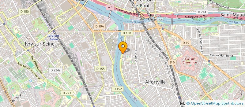 localisation de l'entreprise SHINEBYYOURSELF  ALFORTVILLE