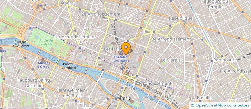 localisation de l'entreprise SHINETIME à PARIS